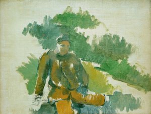 Zittende jongen (Paul Cézanne fils?)