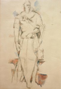 Heilige Joris naar Donatello door Paul Cézanne