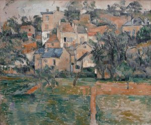 L’Hermitage, Pontoise door Paul Cézanne