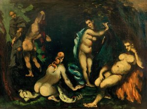 De verzoeking van Sint-Antonius door Paul Cézanne