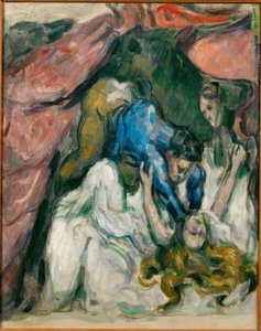 De gewurgde vrouw door Paul Cézanne