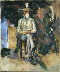 De tuinman Vallier, ca. 1904-1906 door Paul Cézanne