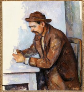 De kaartspeler door Paul Cézanne