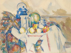 Stilleven met melkkan, meloen en suikerpot, 1900-1906