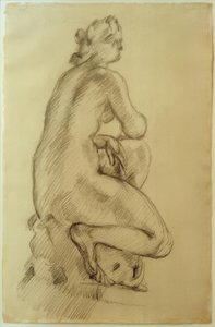 P. Cézanne, Hurkende Venus door Paul Cézanne