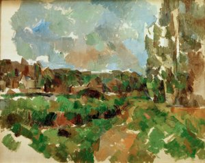 Landschap aan de oever van een rivier