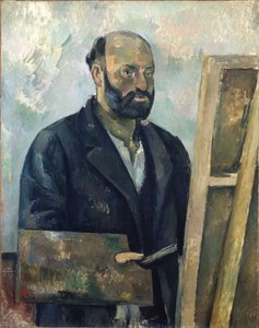 Portret van de kunstenaar met palet, c. 1890