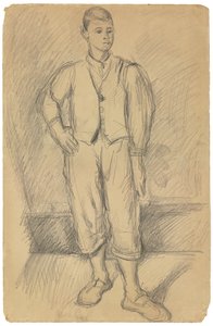 Portret van de zoon van de kunstenaar, ca. 1875-1885