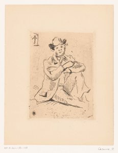Portret van Armand Guillaumin