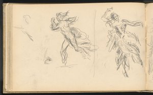 Spaanse dansers door Paul Cézanne