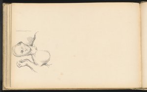 Studie van "De Romeinse Redenaar (Germanicus)" door Paul Cézanne