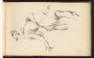 Studie van de Allegorische Figuur Frankrijk in Rubens