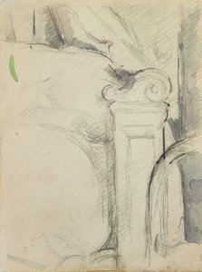 Het Bed door Paul Cézanne