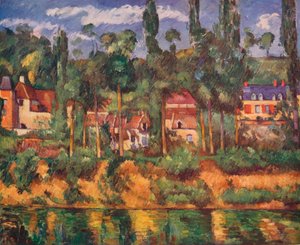 Het kasteel van Medan, c1880 door Paul Cézanne