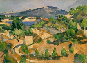 De François Zola Dam door Paul Cézanne