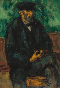 De tuinman Vallier door Paul Cézanne