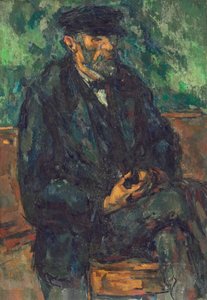 De tuinman Vallier, 1906 door Paul Cézanne