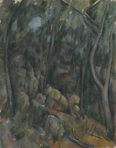De gronden van het Château Noir, ca. 1900-1904 door Paul Cézanne