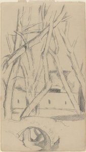 De kleine brug [recto], ca. 1880
