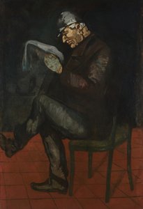 De vader van de schilder, Louis-Auguste Cézanne door Paul Cézanne