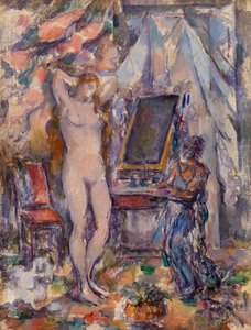 De Toilette door Paul Cézanne
