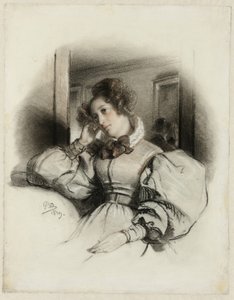 Portret van Mevr. E. D.