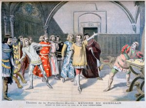 Messire du Guesclin, Théâtre de la Porte Saint-Martin, 1895 door Paul Deroulede