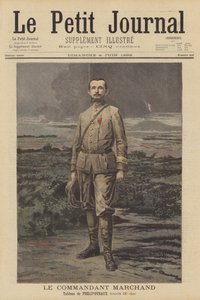 Majoor Jean-Baptiste Marchand, Franse Soldaat en Ontdekkingsreiziger door Paul Dominique Philippoteaux