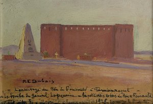 De Hermitage van Vader Charles Eugene de Foucauld (1858-1916) in Tamanrasset