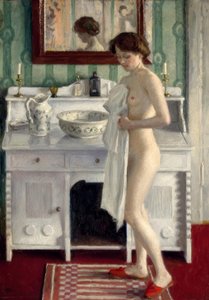 P.Fischer, De ochtendtoilet