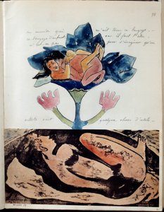 Album Noa (of Noa Noa) door schilder Paul Gauguin (1848-1903): folio 75