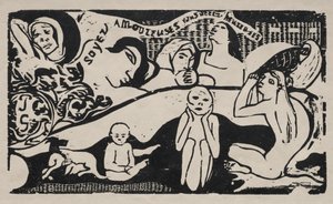 Wees verliefd en je zult gelukkig zijn door Paul Gauguin