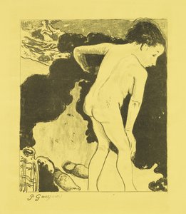 Bretonse Baders door Paul Gauguin