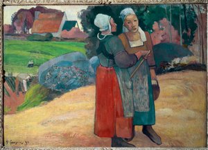 Bretonse boeren (olie op doek)