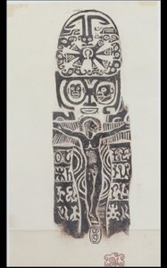 Christus aan het kruis, 1926 door Paul Gauguin