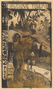 Heerlijk land door Paul Gauguin