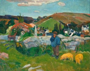 De varkenshoeder. 1888