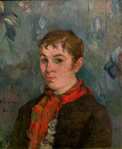 De dochter van de patroon door Paul Gauguin
