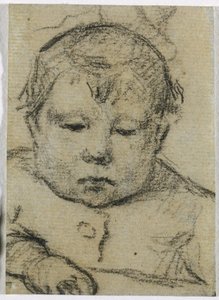 Emil Gauguin als kind, rechterhand naar voren