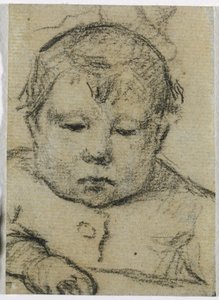 Emil Gauguin als kind, rechterhand vooruit, ca. 1875-1876