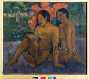 En het goud van hun lichaam door Paul Gauguin