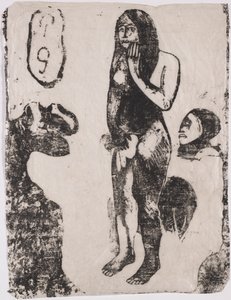 Eva door Paul Gauguin