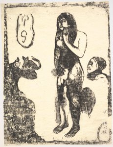 Eva door Paul Gauguin