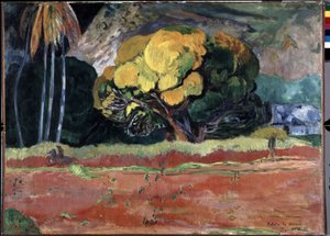 Fatata Te Moua door Paul Gauguin