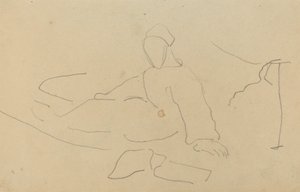 Figuur Zittend op de Grond [recto]