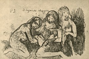Figuren, 1936 door Paul Gauguin