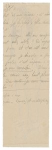 Fragment van Lange Inscriptie door Paul Gauguin