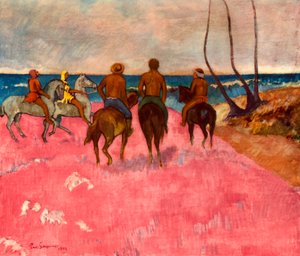 Ruiters aan de kust, 1902, 1937 door Paul Gauguin