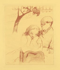 Menselijk Lijden door Paul Gauguin