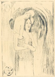 Ia Orana Maria Wij Groeten U, Maria, ca. 1894 door Paul Gauguin